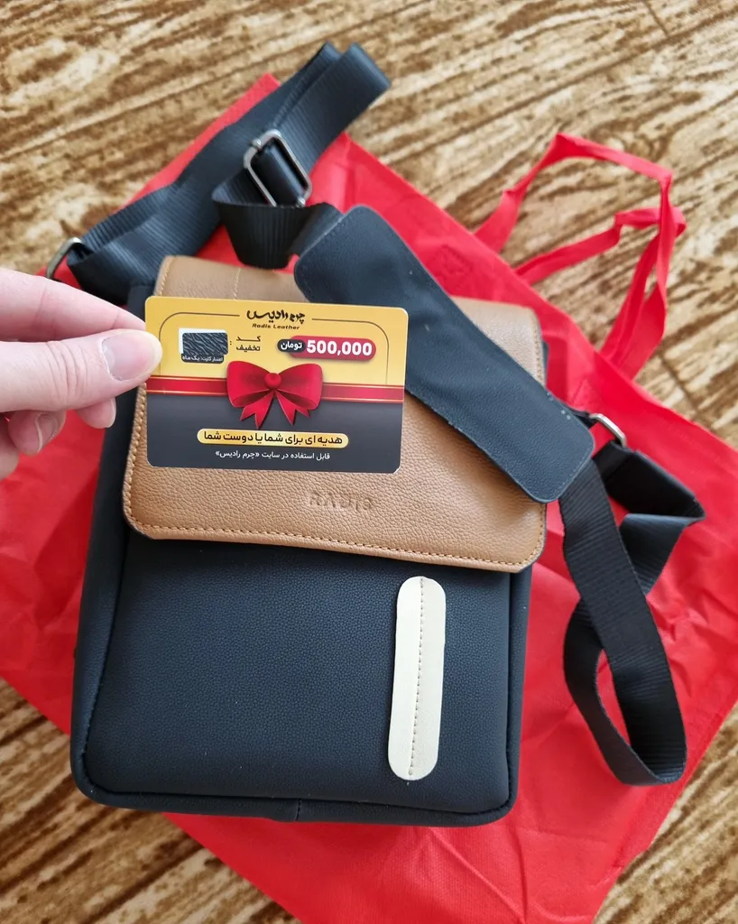 کیف رودوشی چرم رادیس مدل MAHAN کد 010-M.MC-02