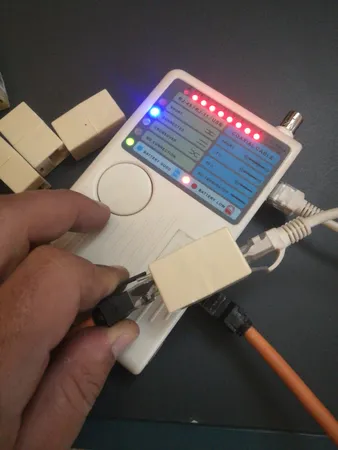 مبدل افزایش طول RJ45 مدل کوپلر بسته 10 عددی