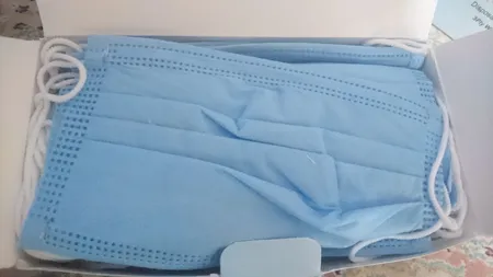 ماسک تنفسی مدل SSMMS-1 بسته 50 عددی