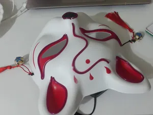 تجریه خرید ماسک ایفای نقش مدل چراغ دار طرح روباه کد Neon1