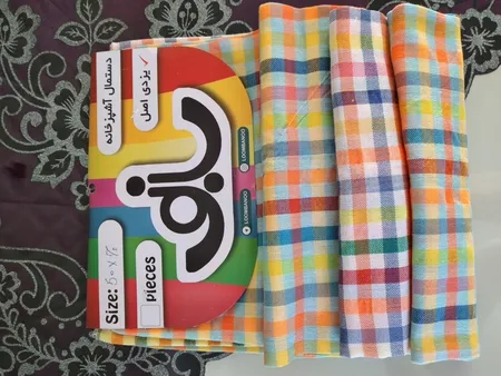 دستمال آشپزخانه پروا کد ch14 بسته 3 عددی