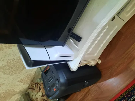 کنسول بازی سونی مدل PlayStation 5 Slim ظرفیت یک ترابایت ریجن 2016A اروپا به همراه دسته اضافی و پایه شارژر