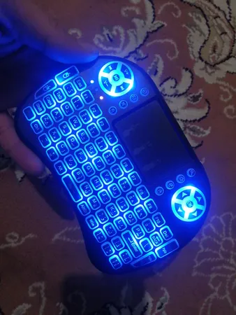 مینی کیبورد بی سیم همراه با تاچ پد مدل i8-fa