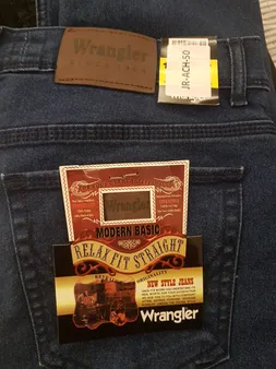 شلوار جین راسته مردانه