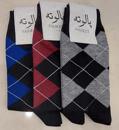 جوراب مردانه پالوته مدل PLT-E3 مجموعه 3 عددی