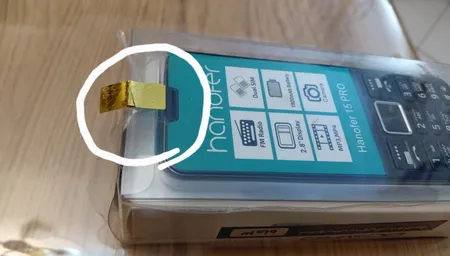 گوشی موبایل هانوفر مدل 15Pro دو سیم کارت ظرفیت 32 مگابایت و رم 32 مگابایت