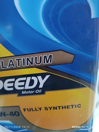 روغن موتور اسپیدی مدل پلاتینیوم 10W40 SM حجم 4 لیتر