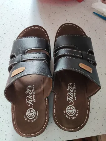 صندل مردانه مدل آرش کد Si-8009-Bk