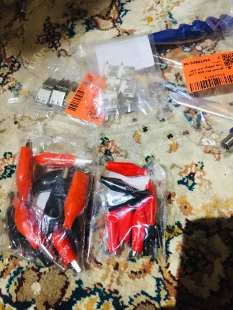 گیره سیم سوسماری کد F2.44m مجموعه 10 عددی