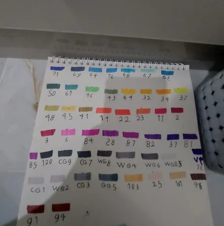 ماژیک راندو نیو تاچ کد 048 بسته 48 عددی