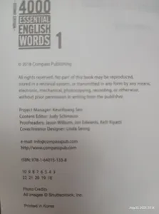 تجریه خرید کتاب 4000 Essential English Words اثر Paul Nation انتشارات دنیای زبان 6 جلدی