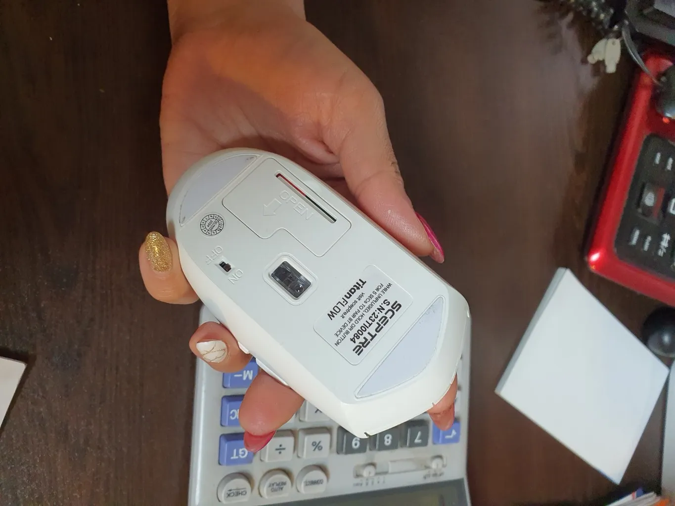 ماوس بی سیم اسکپتر مدل TITANFLOW