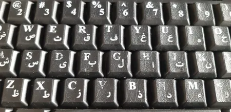 برچسب حروف فارسی کیبورد مدل D-01