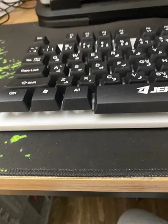 کیبورد گیمینگ جرتک مدل K358، سوئیچ ممبران، Full-Size، نورپردازی بک لایت