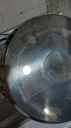 قابلمه پارس استیل مدل کف سه لایه کد 220 سایز 22