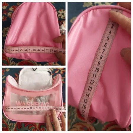 کیف لوازم آرایش زنانه واش بگ طرح چمدان ضد آب مدل BUYOT-149