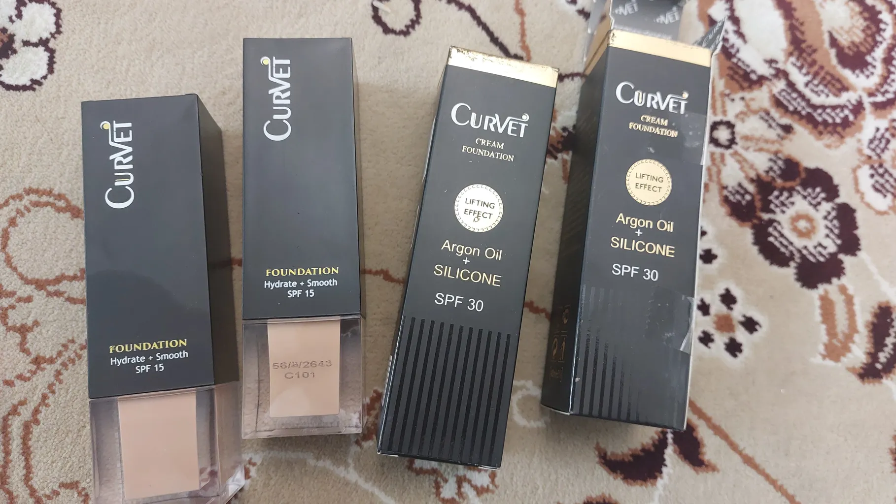 کرم پودر کوروت مدل SPF15 شماره 101 حجم 45 میلی لیتر