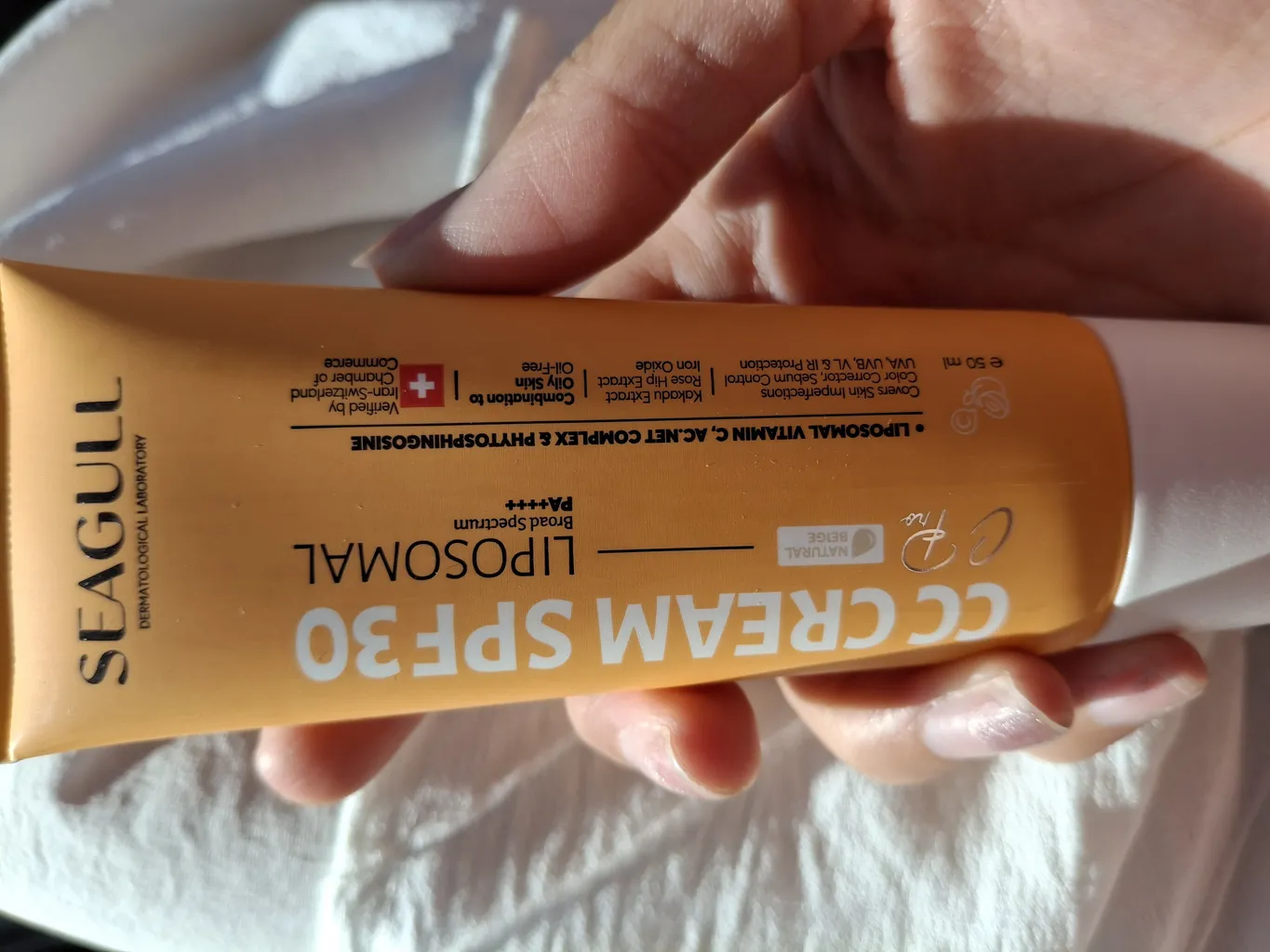 کرم ضد جوش سی گل مدل CC30 حجم 40 میلی لیتر