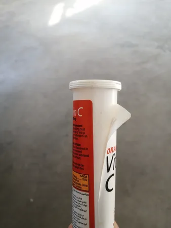 قرص جوشان ویتامین ث با طعم پرتقال  هلث اید - 1000 میلی گرم بسته 20 عددی