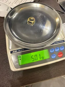 تجریه خرید انگشتر طلا 18 عیار مردانه تاج مدل G308