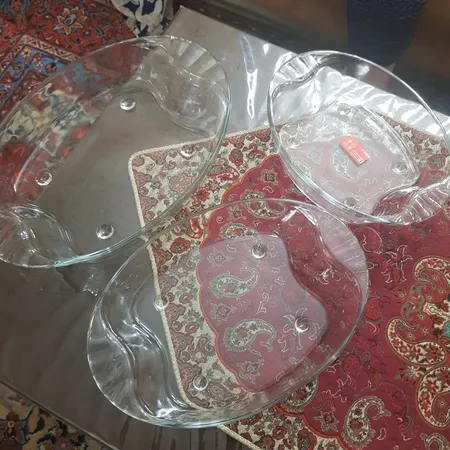 ظرف پخت 3 پارچه نوری تازه سری پریمکس مدل 692101W