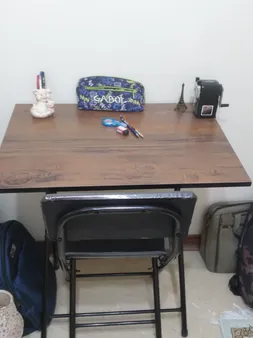 ست میز تحریر و صندلی مدل تاشو و تنظیم شو کد 70