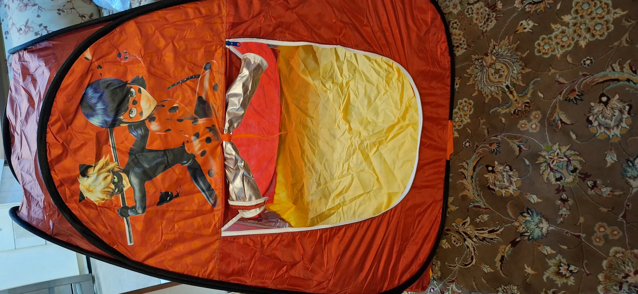 چادر بازی کودک مدل کفشدوزکی کد NGVN-GR-2