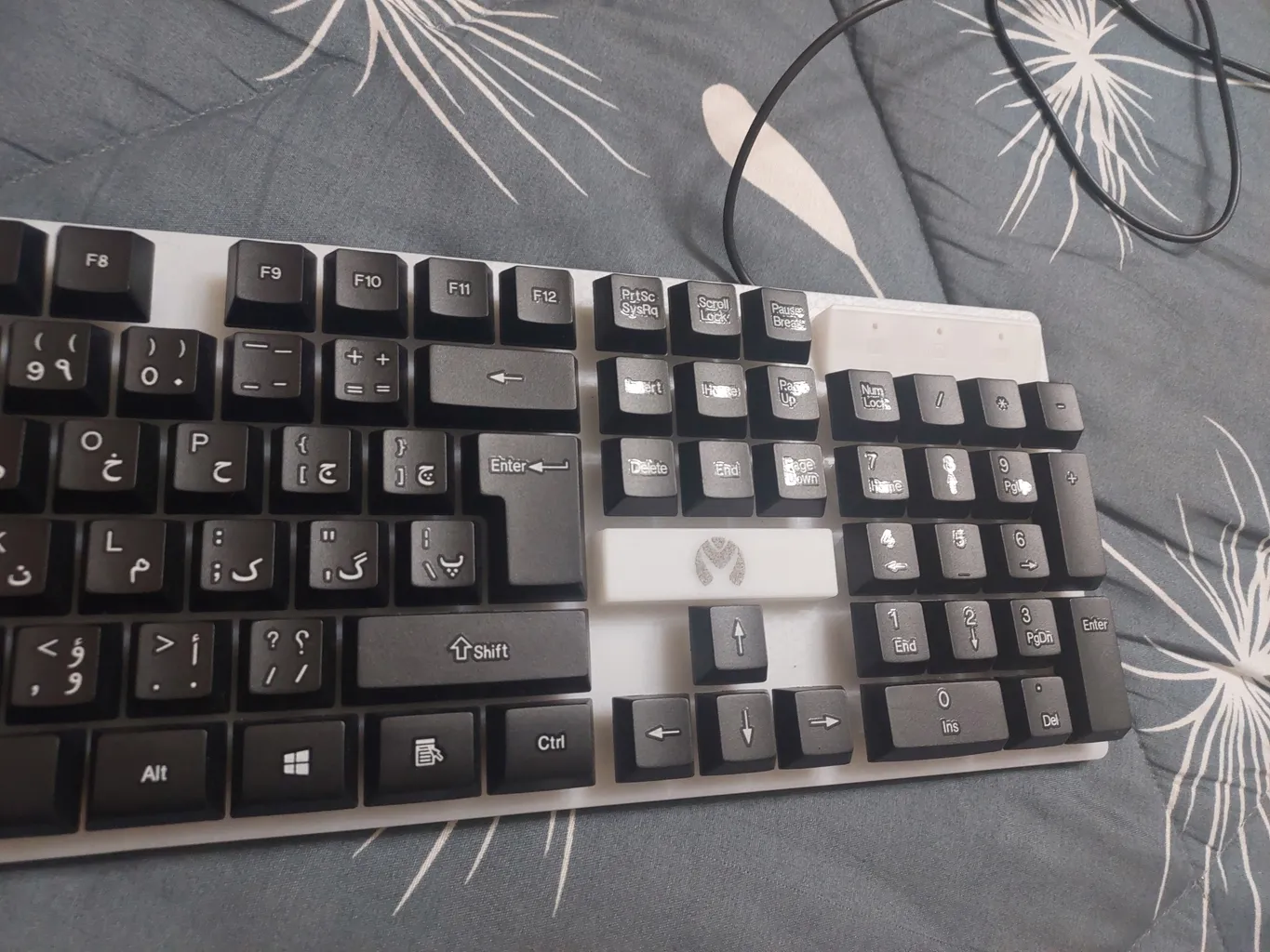 کیبورد و ماوس گیمینگ میکاسو MIKUSO مدل KB-C024U