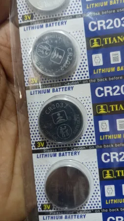 باتری سکه ای تیانکیو مدل CR2032 بسته 5 عددی