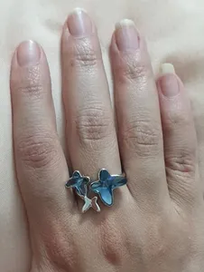 تجریه خرید انگشتر نقره زنانه شهر جواهر مدل SJ-CR010