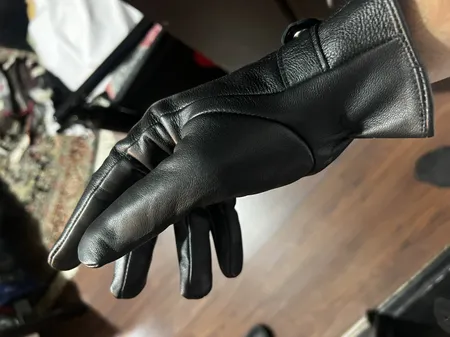 دستکش مردانه پاتن چرم آفتاب مدل DM 99