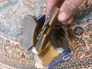 تجریه خرید لنت ترمز جلو ایساکو مدل تکستار 1620100735 مناسب برای پژو