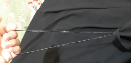 چادر جده مدل سنبادی کرپ چین