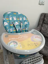 تجریه خرید صندلی غذاخوری کودک دلیجان طرح خرگوش مدل میلانو