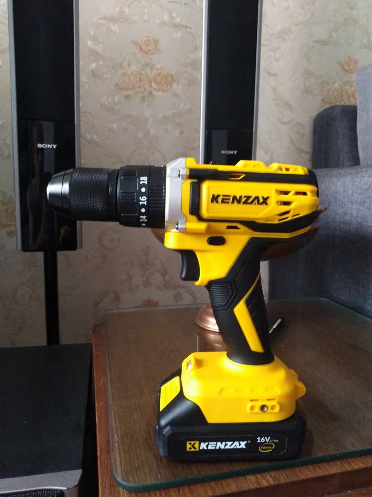 دریل پیچ گوشتی شارژی چکشی کنزاکس مدل 8116