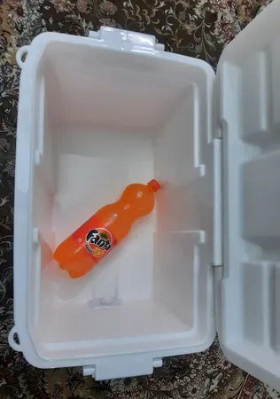 یخدان سفری کیش ترموس مدل شیردار گنجایش 38 لیتر