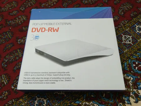 قاب تبدیل درایو DVD اینترنال به اکسترنال مدل USB3.0-12.7