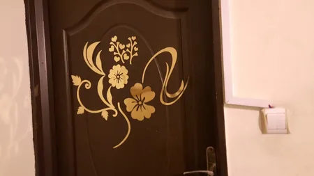 آینه آتریکس مدل گل برگ MD04