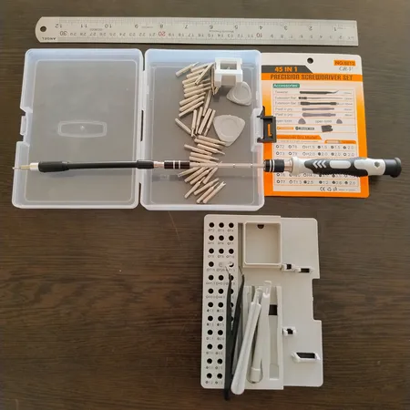 سری پیچ گوشتی مدل NO.8812 مجموعه 45 عددی