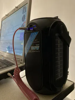 اسپیکر بلوتوثی قابل حمل گولون مدل RX-BT27LS