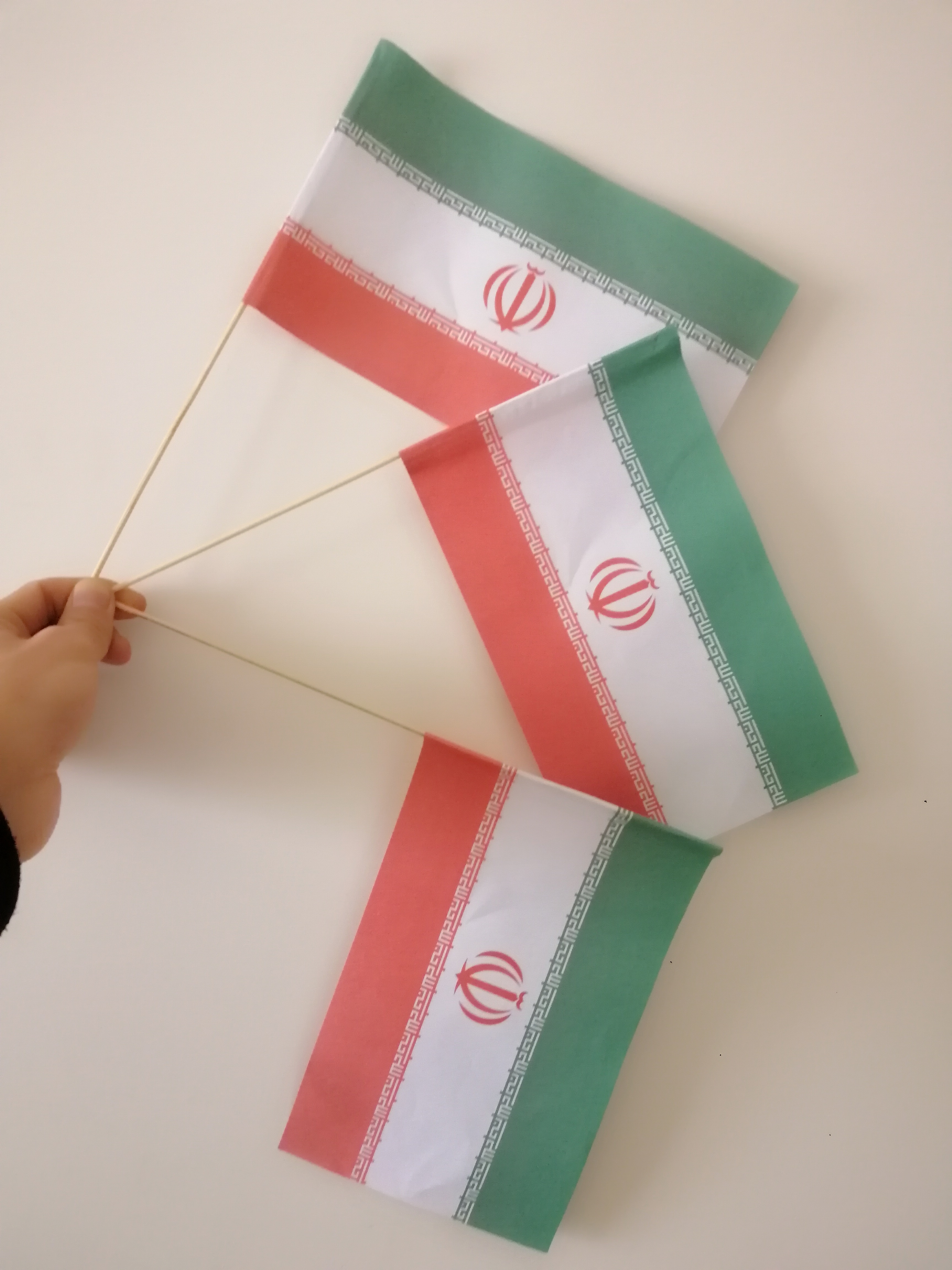 پرچم ایران بسته 3 عددی