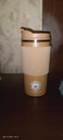 ماگ سفری مدل دور سیلیکونی GBT29 گنجایش 0.45 لیتر