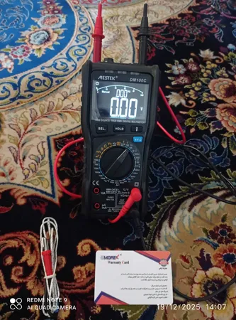 مولتی متر دیجیتال مستک مدل DM100C