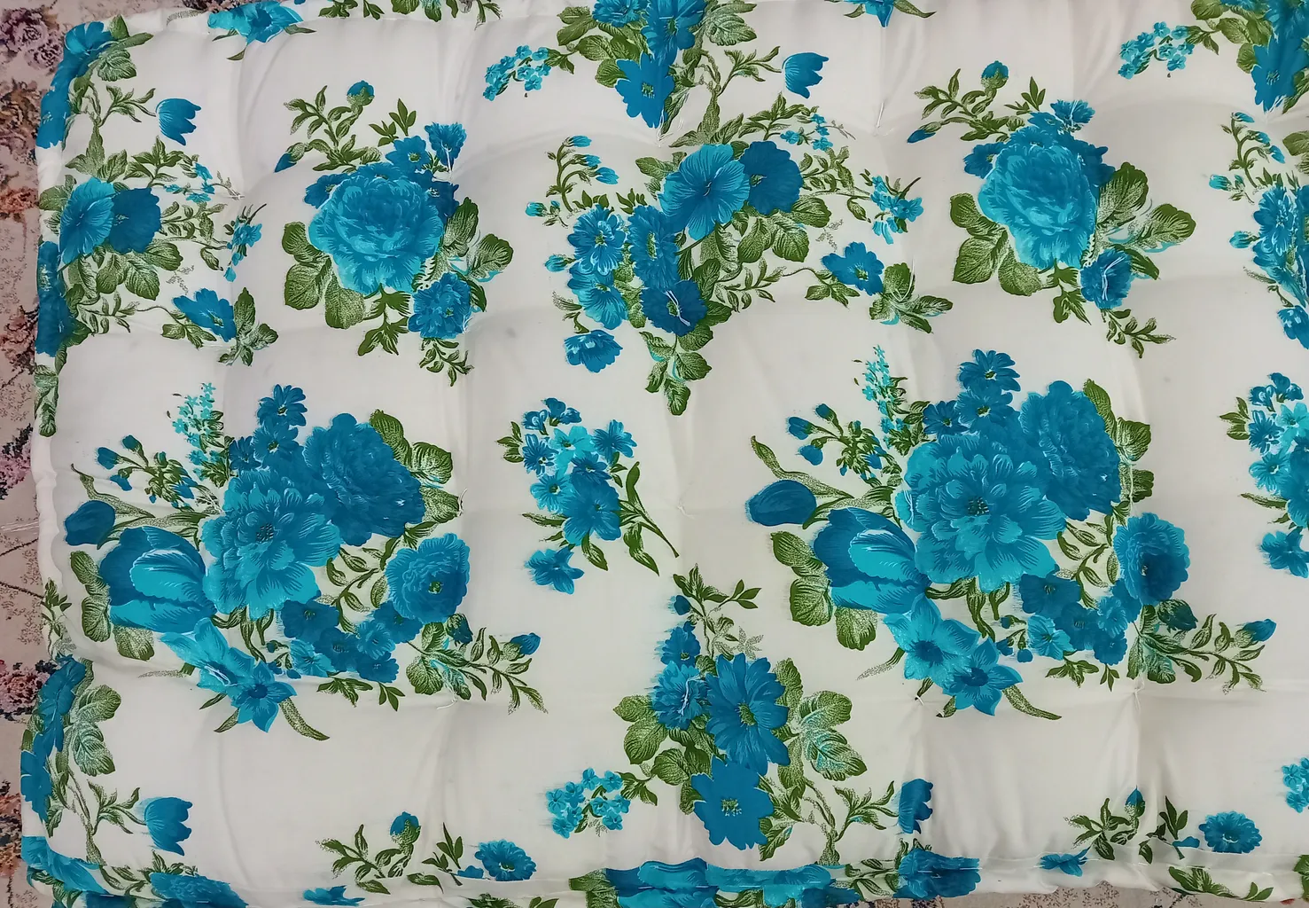 تشک مهمان مدل پنبه الیاف یک نفره سایز 80x190 سانتی متر