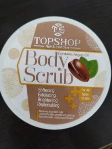 تجریه خرید اسکراب بدن تاپ شاپ مدل روغن آرگان حجم 200 میلی لیتر بسته 2 عددی