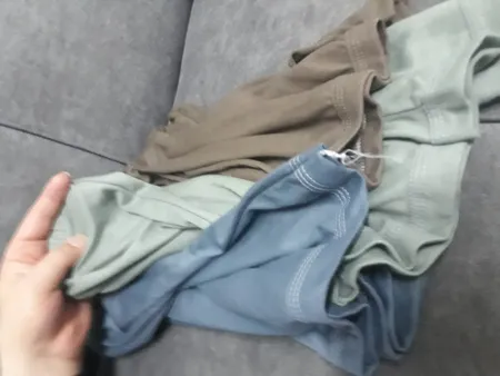 شورت مردانه مدل پادار نخی شایان 2 مجموعه 3 عددی