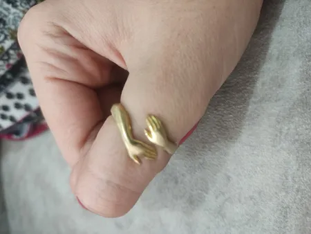 انگشتر مدل آغوش کد agh-brg