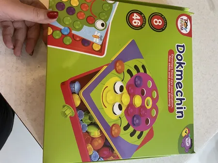 بازی آموزشی توی فارم مدل دکمه چین