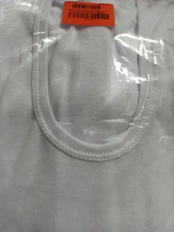 زیرپوش مردانه آستین کوتاه مردانه حجت مدل Hoj-As کد20227 رنگ سفید