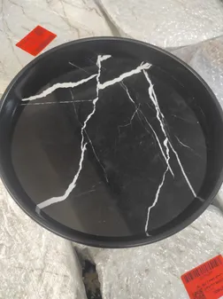 سینی رایکا مدل گرد طرح سنگ